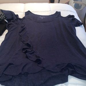 Romans Cold Shoulder Top